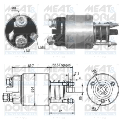Solenoid Switch, starter